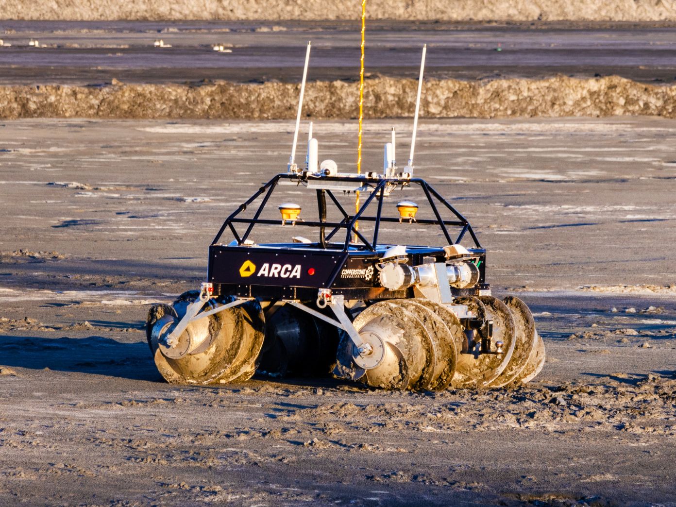 Rovers from Copperstone are customized with Arca's Smart Churning technologies