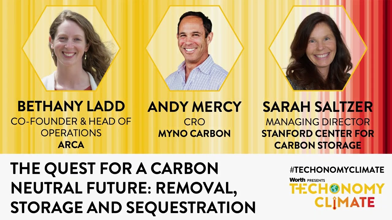 The Quest for a Carbon Neutral Future: Removal, Storage and Sequestration with Bethany Ladd, Andy Mercy, and Sarah Saltzer